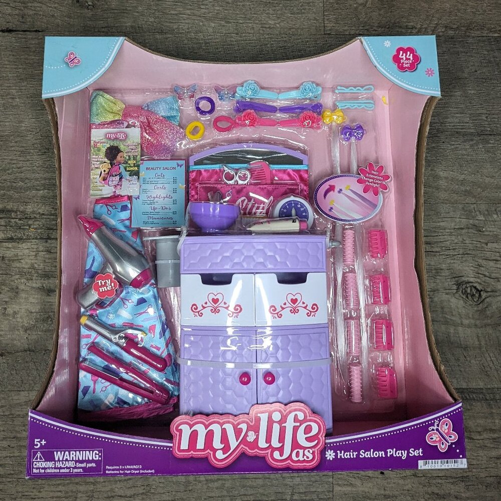 NEW My Life As Hair Salon Play Set